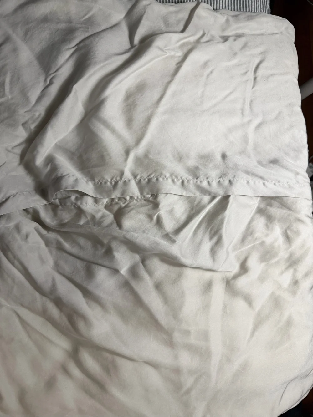 West Elm White 100% Cotton Pillow Sham | Standard/Queen 20x26 | Textured Quilted